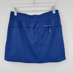 Vineyard Vines mini skirt M Seersucker Harbor performance active deep bay blue Photo 1