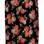 Brat Star  Black Floral Pencil Skirt‎ Photo 0