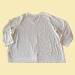 Lands' End Ivory Arrow Print Long Sleeved Casual Pull On Top Photo 2