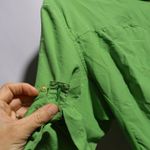 Mountain Hardwear  Womens 4X‎ Green Short Sleeve Button Up Active Top Vented Hike Photo 3