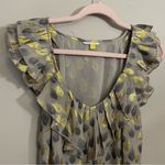 Leifdottir Metallic Firewing Gold Leaf Ruffle V Photo 7