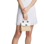 Alice + Olivia  Dress Women 0 White Tie Front Roe Fit & Flare Slip Babydoll Mini‎ Photo 0