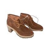 Lucky Brand NEW Hollia Booties Suede Lace Up Photo 6