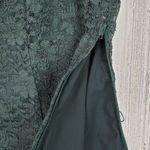 H&M  Deep Forest Green Lined Lace Sleeveless Scoop Neck Top Women's Size 8 Photo 4