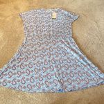 Boden Flippy Jersey Mini Dress Short Sleeve
Enchanting Paisley Floral Blue 10R Size 10 Photo 4