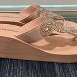 Olivia Miller  Blush Embellished Sandals Photo 4