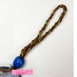 Handmade BUNDLE Blue Feather Beaded Rustic Crossbody Bag Wristlet Corduroy Set Photo 6