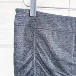 Athleta  Ruched Mini Space Dye Gray Skirt Photo 1