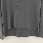 Athleta Arbor Green Rest Day Pima Cotton Knit Sweater Hoodie Photo 5