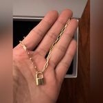 Gorjana  Bespoke Kara Padlock Necklace Photo 3