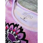 Athleta  Tank Top‎ Mandala Shirt Small 841191 Paisley Athletic sleeveless Stretch Photo 3