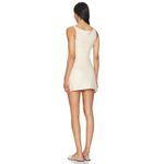 Nubyen Flower Market Skort Dress in Ivory Small Womens Pickle Ball Tennis Tan Photo 1