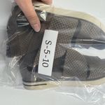 Eileen Fisher Shoes Womens Size 6.5 Perforated Suede Nubuck Leather Sandals Photo 8