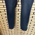 Athleta  Black Skinny Jeans With‎ Zipper Hems Size 2 Photo 4