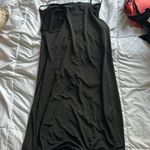 Gilly Hicks Gilli NWT Black Halter Sparkle Mini Dress Cowl Neck L Photo 2