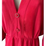 ZARA NWOT ~ Red Low Cut Playsuit Romper Short Onesie Jumpsuit ~ Women's Size XL Photo 5