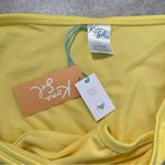 Kona Sol Bikini Bottom Yellow Medium Coverage Hipster Swim Bottom Sz L NWT Photo 9