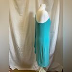 Boston Proper  Teal One-Shoulder Dress Photo 1