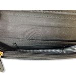 Black Vegan Leather Wristlet & Cell Phone Holder Photo 4