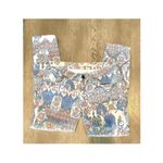 ZARA Like new Woman Premium Collection tribal print cropped jeans. Sz 6 Photo 2