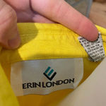 Erin London Erin‎ London Sunshine yellow shirt Size Large Photo 5
