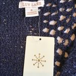 Luv Lane NWT.  crochet sweater. Photo 4