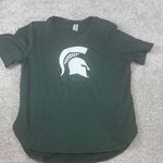 Michigan State Spartans women’s size small NWOT‎ tshirt Green Photo 0
