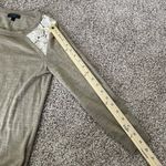 J.Crew  Sweater Womens Size XS Tan Lace Floral Merino Wool Sweatshirt Photo 4