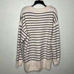 Thread & supply blue & white striped sweater new with tags women’s‎ size XL Photo 1