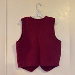 Jantzen  Classics women’s hand-embroidered 100% wool sweater vest sz M Photo 1