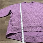 Lululemon Rippled V-Neck Pullover Long Sleeve Wisteria Purple Size 10 Photo 11