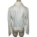 Pistola  Women's Size XXS Saba Denim Trucker Jean Jacket Blizzard White Cotton Photo 1