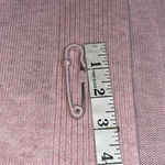 J.Jill open front longline large safety pin cotton wool silk cardigan Photo 9