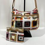 LeSportsac Deluxe Everyday Bag Set Colorful Geometric Crossbody Lightweight Photo 9