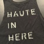 Haute In Here Glittery Muscle Tank Size L Photo 1