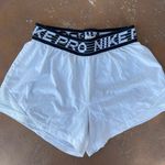 Nike  pro white shorts sz s Photo 0