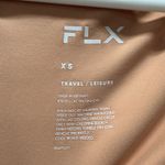 FLX XS Travel Leisure Hoodie Cropped Orange Coral Wrap Casual Athletic Photo 1