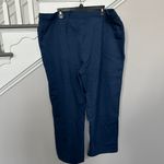 Laura Scott SPORT Womens Blue Drawstring Waist Straight leg Pants 2XL Photo 3