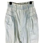 Cherokee Womens Jeans Vintage 90s Pull On High Waist Skinny Light Wash Pleated 7 Photo 1