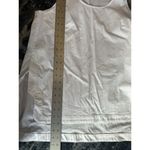 Athleta Derek Lam IOC  Shirt Womens Sleeveless White Size Small Loose Fit Stretch Photo 8