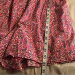 J.Crew Crew Size 0 Embroidered Romper In Pink Vines Block Print Summer Tassel Floral Photo 11