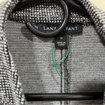 Lane Bryant EUC  SZ 14 COLLARLESS TWEED BLACK & WHITE WOMENS BLAZER Photo 2