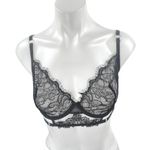 Bluebella Lumi Black Floral Lace Sheer Underwired Cutout Bra Bralette Top 34DD Size undefined Photo 1