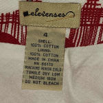 Elevenses ‎ Anthropologie Womens Red White Circle Skirt 4 Photo 3