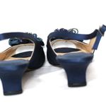 J, Renee Women's Leonelle Kitten Heel Slingback Sandal Size 8.5 NWOB Blue Photo 3
