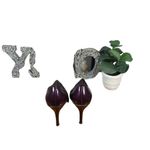 Nine West Purple Patent Leather Pointed Heels Women Sz 8.5 Photo 9