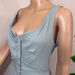 Elegant Sage Green Maxi Dress Size M Photo 8