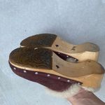 UGG  Australia Women's Purple Suede Studded Shearling Lined Mules/Clogs S… Photo 3