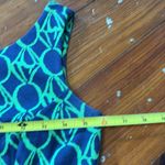 Lilly Pulitzer  Evie dress in Ring Pop green navy blue size XS Stretchy Photo 3