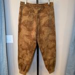Garnet Hill Garnet‎ Hill Salt-Washed Chino Joggers Beachwood Palm Brown Size Small Photo 4